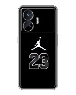 Чехол для Realme GT Neo 5 с картинкой «Jordan Flight 23»