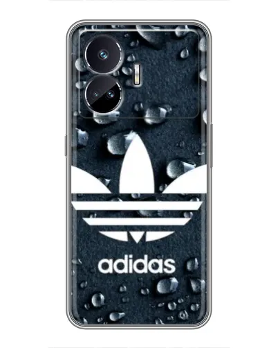 Чехол для Realme GT Neo 5 с картинкой «Adidas Trefoil Blue» Чехол для Realme GT Neo 5 с картинкой «Adidas Trefoil Blue»