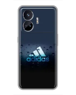 Чехол для Realme GT Neo 5 с картинкой «Adidas Water Drops»