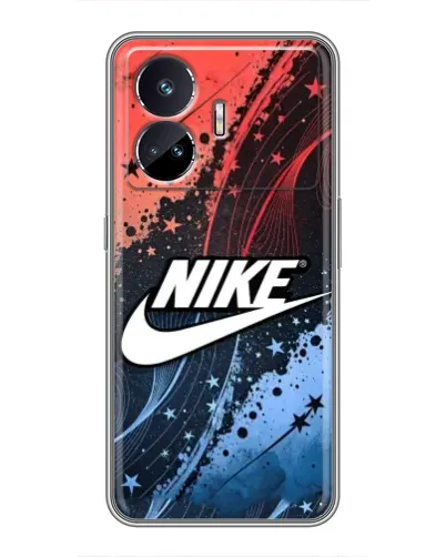Чехол для Realme GT Neo 5 с картинкой «Градиентный принт Найк» Чехол для Realme GT Neo 5 с картинкой «Градиентный принт Найк»