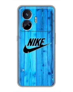 Чехол для Realme GT Neo 5 с картинкой «Голубое дерево Nike»