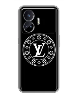 Чехол для Realme GT Neo 5 с картинкой «LV — печать стиля»