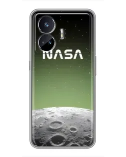 Чехол для Realme GT Neo 5 с картинкой «NASA — лунный градиент»