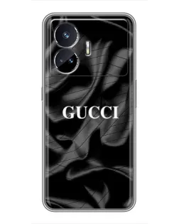 Чехол для Realme GT Neo 5 с картинкой «Gucci — шелковые волны»