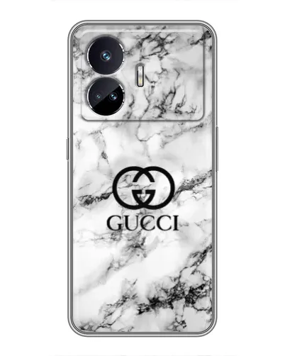 Чехол для Realme GT Neo 5 с картинкой «Gucci — мраморный шик»