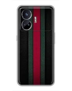 Чехол для Realme GT Neo 5 с картинкой «Gucci — неоновая линия»