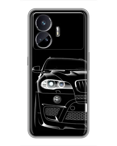 Чехол для Realme GT Neo 5 с картинкой «Темный силуэт BMW» Чехол для Realme GT Neo 5 с картинкой «Темный силуэт BMW»