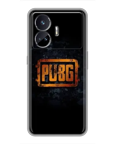 Чехол для Realme GT Neo 5 с картинкой «PUBG — золотой логотип» Чехол для Realme GT Neo 5 с картинкой «PUBG — золотой логотип»