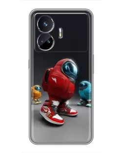 Чохол для Realme GT Neo 5 з картинкою «Among Us — 3D стиль» Чохол для Realme GT Neo 5 з картинкою «Among Us — 3D стиль»
