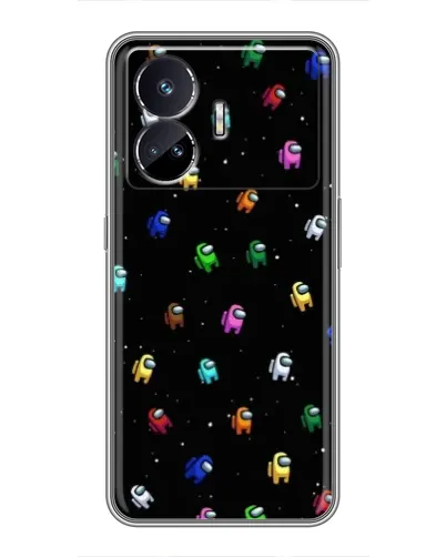 Чехол для Realme GT Neo 5 с картинкой «Экипаж Among Us» Чехол для Realme GT Neo 5 с картинкой «Экипаж Among Us»