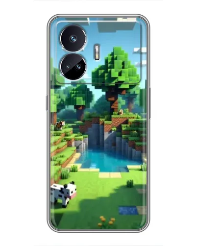 Чехол для Realme GT Neo 5 с картинкой «Minecraft летний день» Чехол для Realme GT Neo 5 с картинкой «Minecraft летний день»