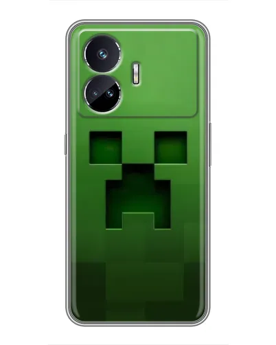 Чехол для Realme GT Neo 5 с картинкой «Крипер микро-дизайн» Чехол для Realme GT Neo 5 с картинкой «Крипер микро-дизайн»