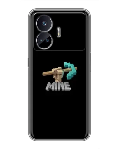 Чехол для Realme GT Neo 5 с картинкой «Алмазная кирка» Чехол для Realme GT Neo 5 с картинкой «Алмазная кирка»