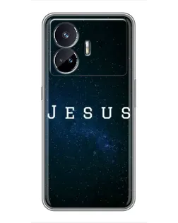 Чехол для Realme GT Neo 5 с картинкой «Звездное небо Jesus»