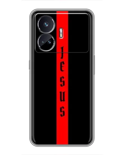 Чехол для Realme GT Neo 5 с картинкой «Красная линия веры» Чехол для Realme GT Neo 5 с картинкой «Красная линия веры»