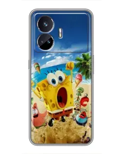 Чехол для Realme GT Neo 5 с картинкой «Развлечения на пляже»