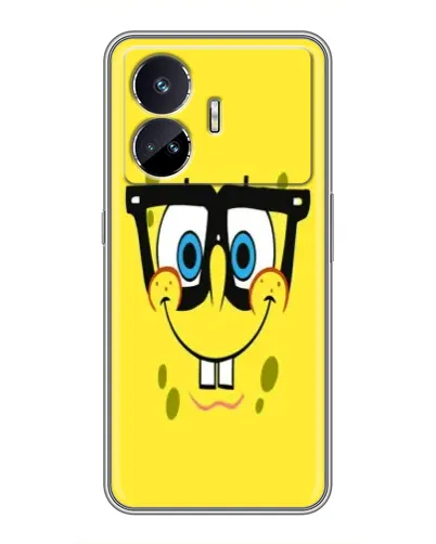 Чехол для Realme GT Neo 5 с картинкой «Минималистичный Спанч Боб» Чехол для Realme GT Neo 5 с картинкой «Минималистичный Спанч Боб»
