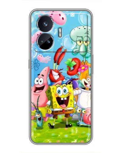 Чехол для Realme GT Neo 5 с картинкой «Губка Боб и друзья» Чехол для Realme GT Neo 5 с картинкой «Губка Боб и друзья»