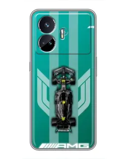Чехол для Realme GT Neo 5 с картинкой «Mercedes AMG Petronas»
