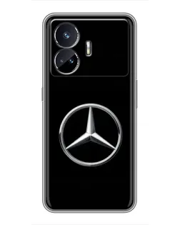 Чехол для Realme GT Neo 5 с картинкой «Mercedes классический лого»