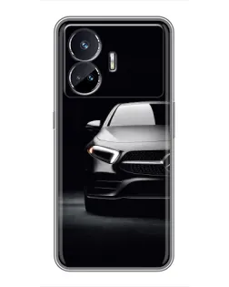 Чехол для Realme GT Neo 5 с картинкой «Свет фар Mercedes»