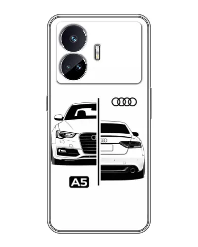Чехол для Realme GT Neo 5 с картинкой «Audi — контрастный дизайн» Чехол для Realme GT Neo 5 с картинкой «Audi — контрастный дизайн»