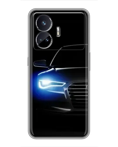 Чехол для Realme GT Neo 5 с картинкой «Неоновый взгляд Audi» Чехол для Realme GT Neo 5 с картинкой «Неоновый взгляд Audi»