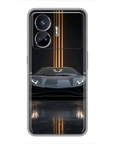 Чохол для Realme GT Neo 5 з картинкою «Lamborghini золоті лінії» Чохол для Realme GT Neo 5 з картинкою «Lamborghini золоті лінії»