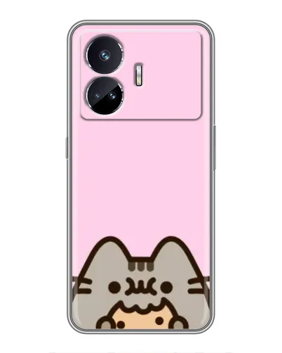 Чехол для Realme GT Neo 5 с картинкой «Pusheen и печенье» Чехол для Realme GT Neo 5 с картинкой «Pusheen и печенье»