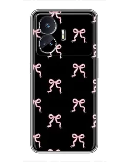 Чехол для Realme GT Neo 5 с картинкой «Бант-цветок»