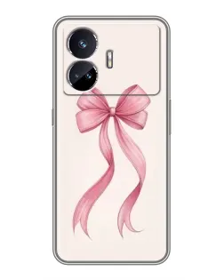 Чехол для Realme GT Neo 5 с картинкой «Розовый бант»