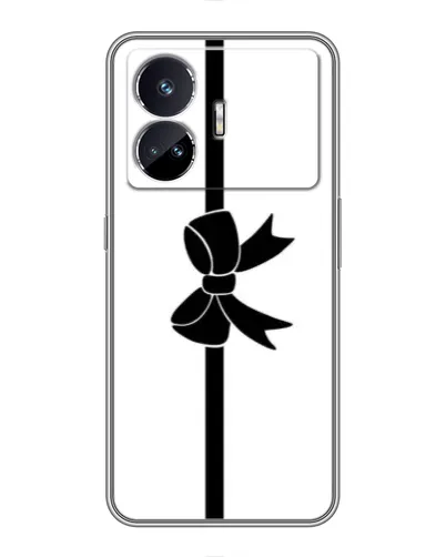 Чехол для Realme GT Neo 5 с картинкой «Вертикальный бант»