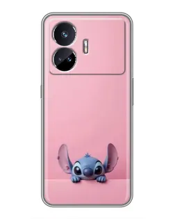 Чехол для Realme GT Neo 5 с картинкой «Stitch выглядывает» Чехол для Realme GT Neo 5 с картинкой «Stitch выглядывает»