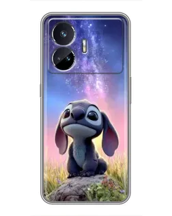 Чехол для Realme GT Neo 5 с картинкой «Стич на рассвете» Чехол для Realme GT Neo 5 с картинкой «Стич на рассвете»