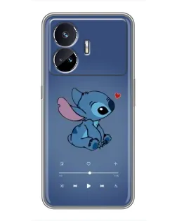 Чехол для Realme GT Neo 5 с картинкой «Музыкальный Stitch» Чехол для Realme GT Neo 5 с картинкой «Музыкальный Stitch»