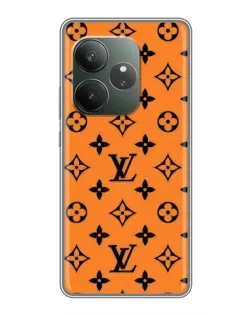 Чехол для Realme GT Neo 6 SE с картинкой «Оранжевый стиль LV»