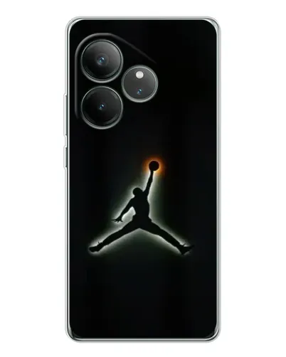 Чехол для Realme GT Neo 6 с картинкой «Jordan Gradient Logo» Чехол для Realme GT Neo 6 с картинкой «Jordan Gradient Logo»
