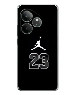 Чехол для Realme GT Neo 6 с картинкой «Jordan Flight 23»