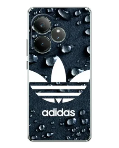 Чехол для Realme GT Neo 6 с картинкой «Adidas Trefoil Blue» Чехол для Realme GT Neo 6 с картинкой «Adidas Trefoil Blue»