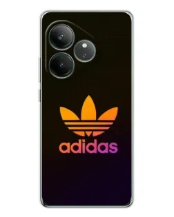 Чехол для Realme GT Neo 6 с картинкой «Градиент Adidas»