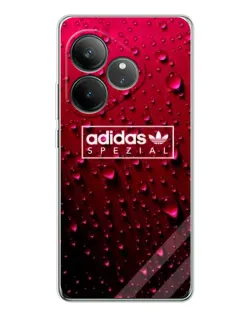 Чехол для Realme GT Neo 6 с картинкой «Adidas Gold Marble»