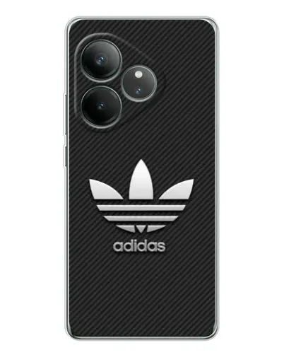 Чехол для Realme GT Neo 6 с картинкой «Adidas Карбоновая текстура» Чехол для Realme GT Neo 6 с картинкой «Adidas Карбоновая текстура»