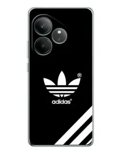 Чехол для Realme GT Neo 6 с картинкой «Adidas с диагональными полосами»