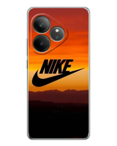 Чехол для Realme GT Neo 6 с картинкой «Nike — вечерний горизонт»