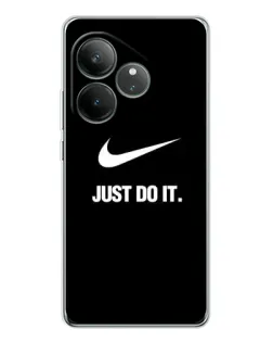 Чехол для Realme GT Neo 6 с картинкой «Классический принт Nike»