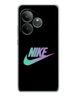 Чехол для Realme GT Neo 6 с картинкой «Nike — городская ночь»