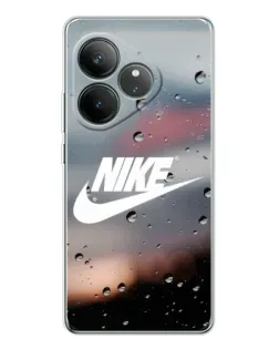 Чехол для Realme GT Neo 6 с картинкой «Nike в стиле ретро»