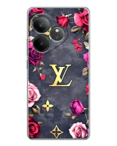 Чехол для Realme GT Neo 6 с картинкой «Цветочный Louis Vuitton» Чехол для Realme GT Neo 6 с картинкой «Цветочный Louis Vuitton»