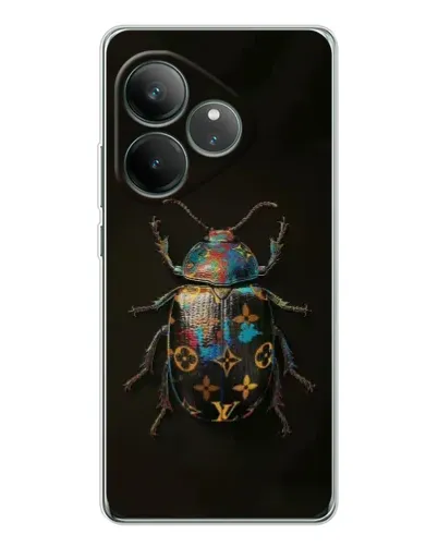 Чехол для Realme GT Neo 6 с картинкой «LV — мраморный принт» Чехол для Realme GT Neo 6 с картинкой «LV — мраморный принт»