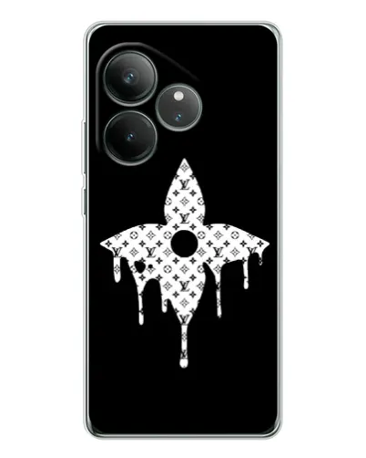 Чехол для Realme GT Neo 6 с картинкой «Цветочная монограмма» Чехол для Realme GT Neo 6 с картинкой «Цветочная монограмма»